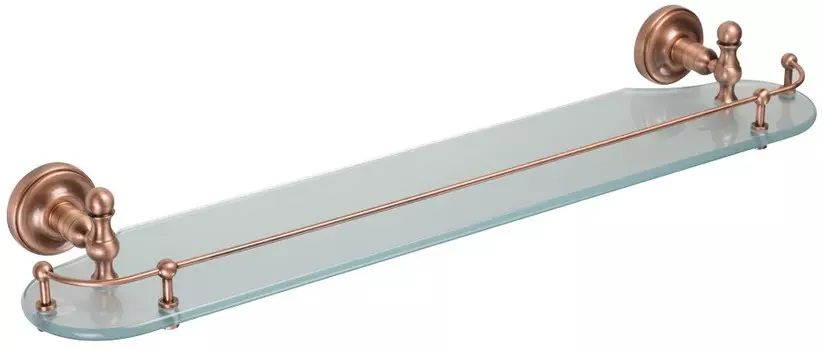 Полка стеклянная 58 см Migliore Mirella 17368