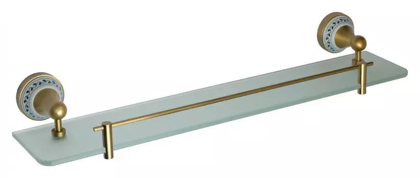 Полка стеклянная 60 см Bemeta Kera 144702247