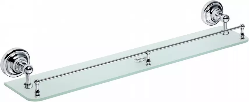 Полка стеклянная 60 см Bemeta Retro 144302262