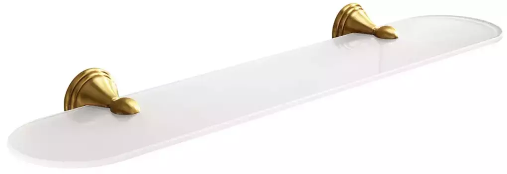 Полка стеклянная 60 см Gedy Romance 7519/60(44)