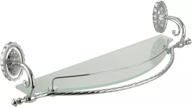 Полка стеклянная 60,8 см Migliore Edera ML.EDR-60.320.CR