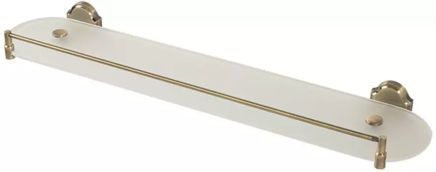 Полка стеклянная 60 см Veragio Stanford Bronzo VR.STD-7711.BR