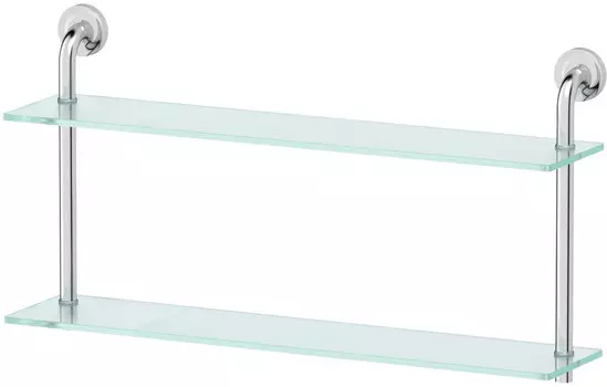 Полка стеклянная 70 см Ellux Elegance ELE 038