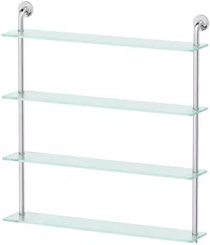 Полка стеклянная 80 см Ellux Elegance ELE 051