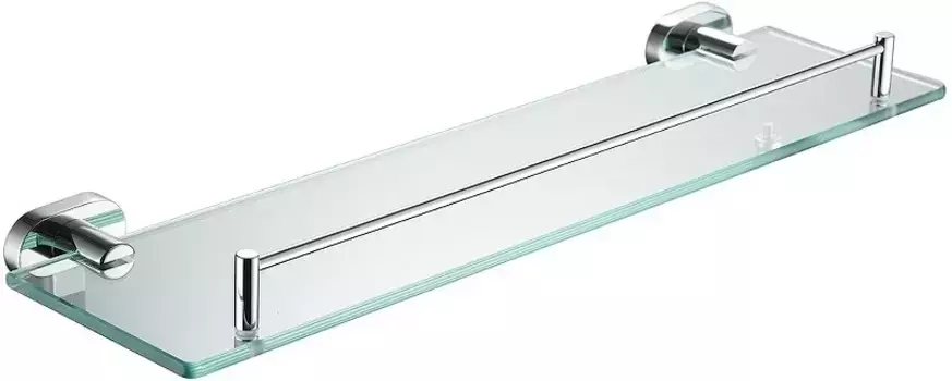 Полка стеклянная Belz B90007 50 см, хром