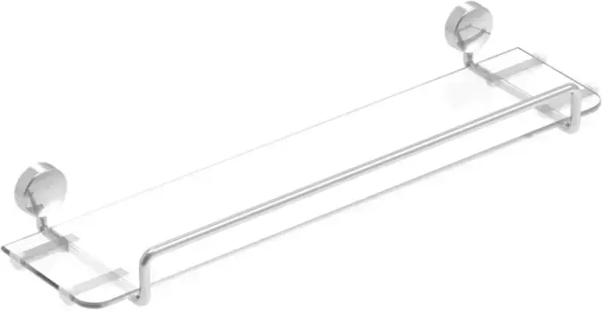 Полка стеклянная Koin Simple SI310 57 см, прозрачный