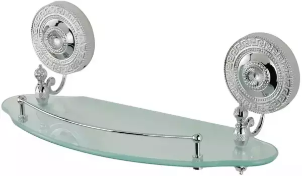 Полка стеклянная Migliore Monte Carlo 31589 40 см, хром