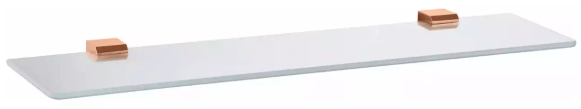 Полка стеклянная Rav Slezak Nil NLA0900/60ZRL 60 см, розовое золото