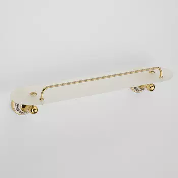 Полка стеклянная Schein Saine Gold 7053145VF