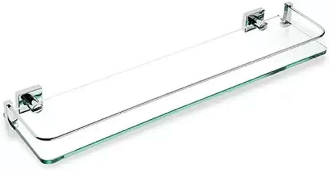 Полка стеклянная Stil Haus Diva G04(02) 60 см, хром