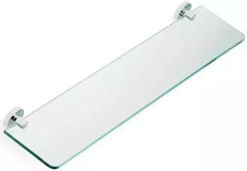 Полка стеклянная Stil Haus Liz LZ04(08) 60 см, хром