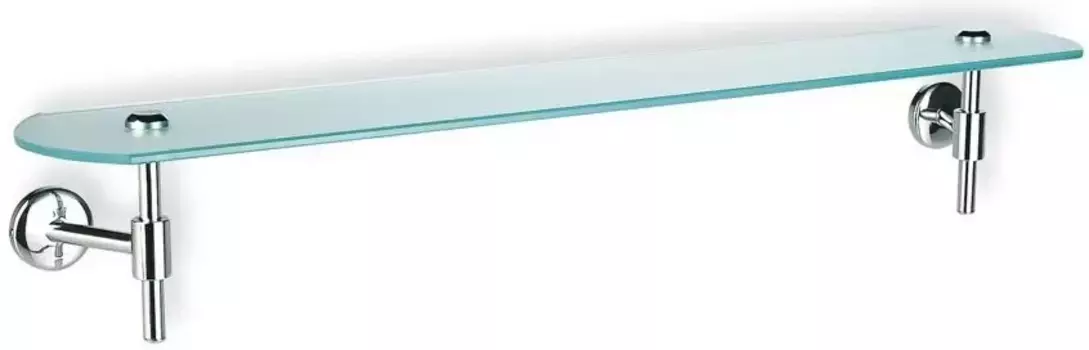 Полка стеклянная Stil Haus Pegaso P04(08) 60 см, хром