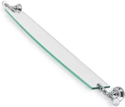 Полка стеклянная Stil Haus Smart Light SL04(08) 70 см, хром