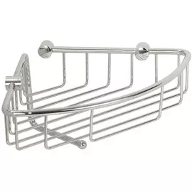 Полка угловая 16,5x16,5 см Veragio Baskets Cromo VR.GFT-9057.CR