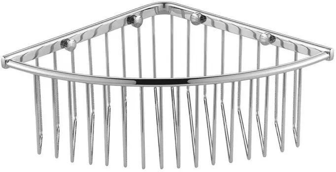 Полка угловая 20,6х20,6 см Aquanet 8163