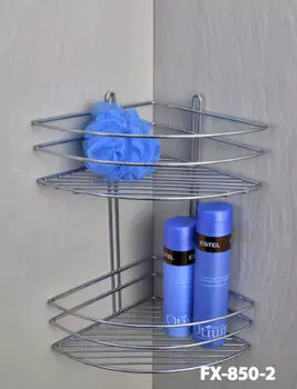 Полка угловая 20х20 см Fixsen FX-850-2