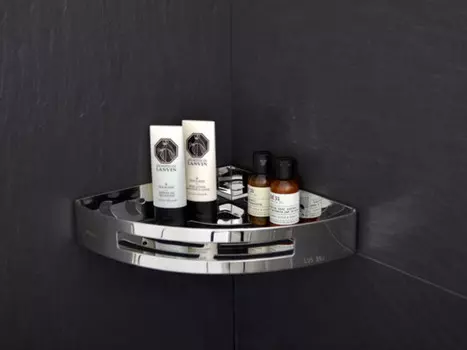 Полка угловая 21x21 см Fixsen Hotel FX-31003A