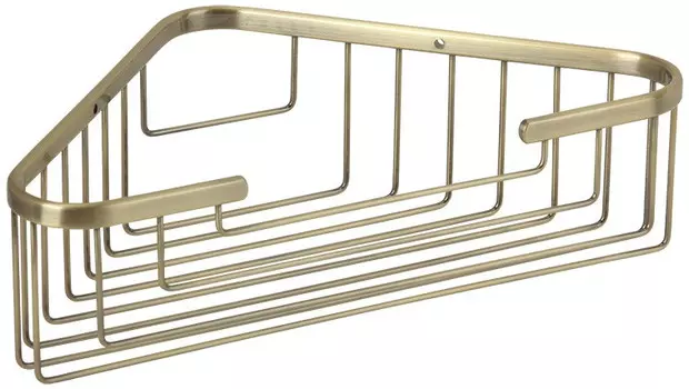 Полка угловая 25x25 см Veragio Baskets Bronzo VR.GFT-9039.BR