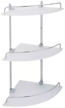 Полка угловая 25x25 см Veragio Gifortes Cromo VR.GFT-9033.CR