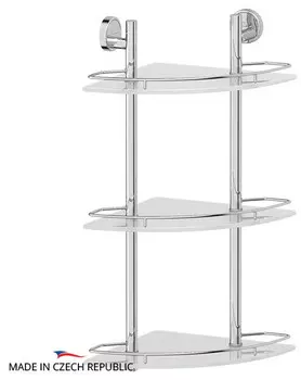 Полка угловая 27,7х27,7 см FBS Luxia LUX 073