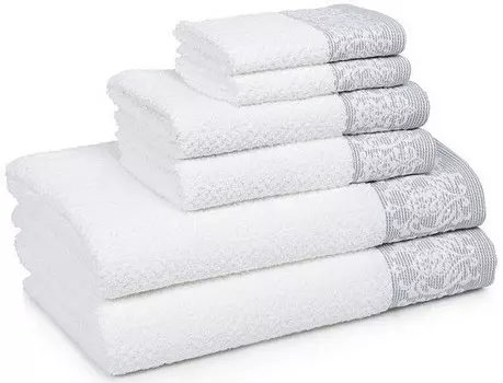 Полотенце банное 137x76 см Kassatex Valencia Slate VAL-109-SLA