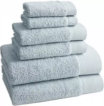 Полотенце для рук 71х46 см Kassatex Napa Lucent Blue NAP-110-LUB