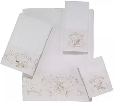 Полотенце для рук 76x41 см Avanti Classical 036082WHT