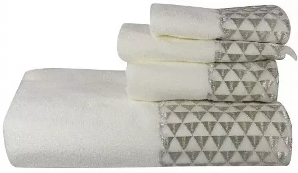 Полотенце для рук 76x41 см Avanti Diamonte 036482WHT