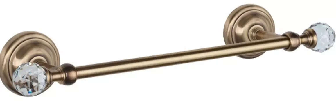 Полотенцедержатель 35,5 см бронза Tiffany World Crystal TWCR014br-sw