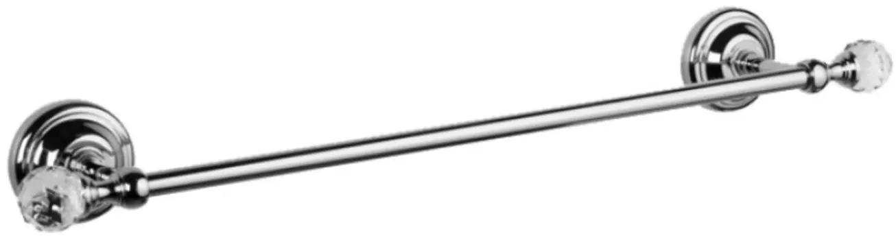 Полотенцедержатель 49 см хром Tiffany World Crystal TWCR113cr-sw