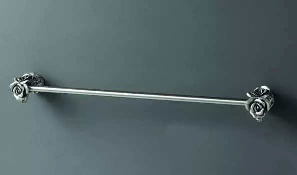 Полотенцедержатель 60 см серебро Art&Max Rose AM-0917-T