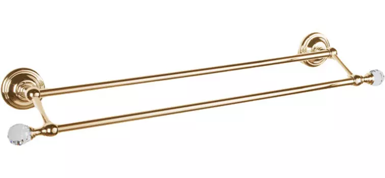 Полотенцедержатель 60 см золото Tiffany World Crystal TWCR012oro-sw