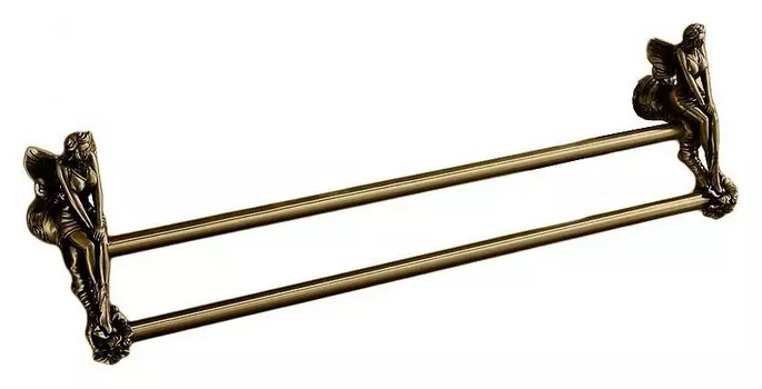 Полотенцедержатель двойной 60 см бронза Art&amp;Max Fairy AM-0988-B