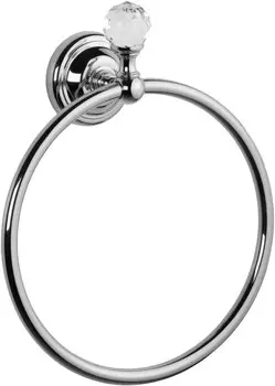 Полотенцедержатель хром Tiffany World Crystal TWCR015cr-sw