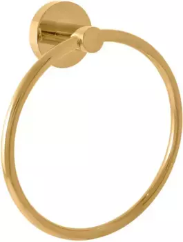 Полотенцедержатель кольцо Rav Slezak Colorado COA0104ZK золотой матовый