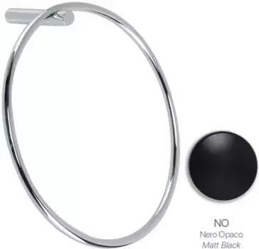 Полотенцедержатель кольцо Stil Haus Hashi HS07(23) черный матовый