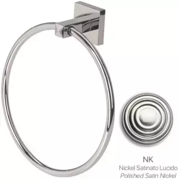 Полотенцедержатель кольцо Stil Haus Urania U07(36) никель