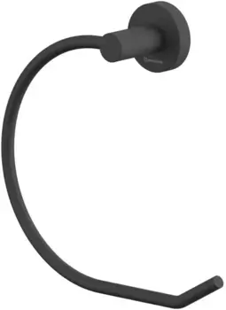 Полотенцедержатель кольцо Whitecross Ergo ER2254BL черный матовый