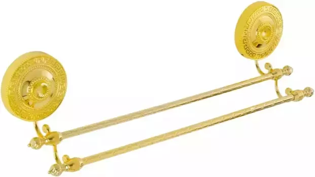 Полотенцедержатель Migliore Monte Carlo 31783 51 см, двойной, золотой