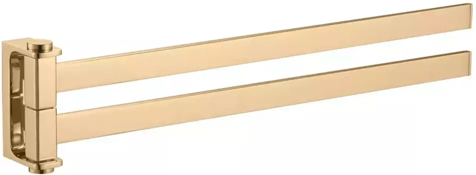Полотенцедержатель Rav Slezak Nil NLA0602Z 37 см, поворотный, двойной, золотой