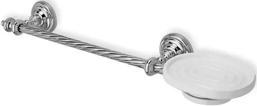 Полотенцедержатель с мыльницей Stil Haus Giunone G69(08) 50 см, хром