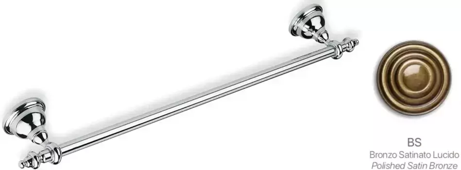 Полотенцедержатель Stil Haus Elite EL05(25) 61 см, бронза