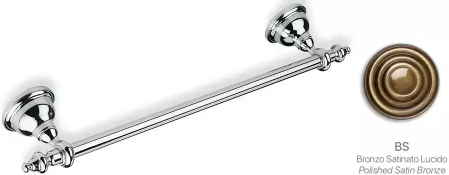 Полотенцедержатель Stil Haus Elite EL45(25) 50 см, бронза