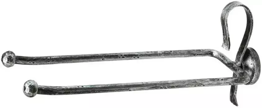 Полотенцедержатель Stil Haus Flora F16(43) двойной, античный черный