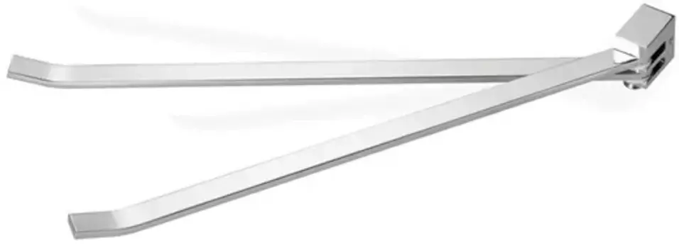 Полотенцедержатель Stil Haus Gea GE16(08) 31 см, поворотный, двойной, хром