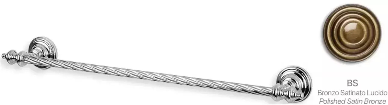 Полотенцедержатель Stil Haus Giunone G05(25) 60 см, бронза