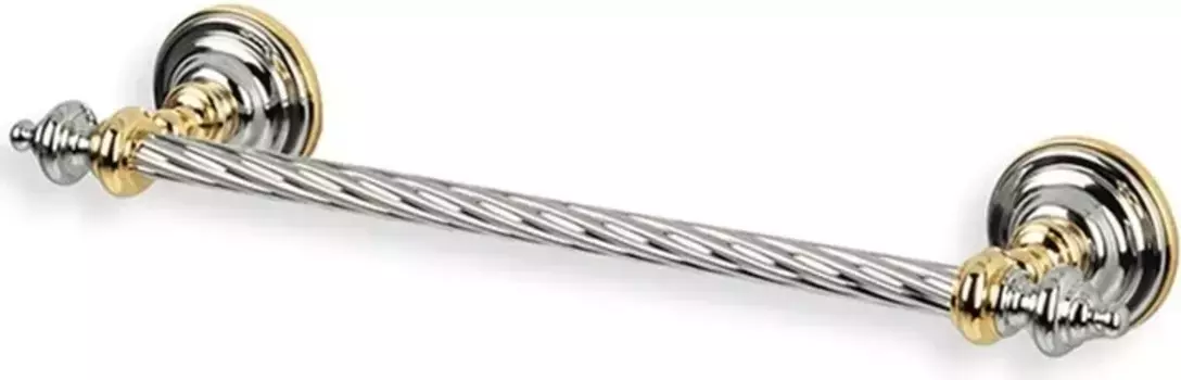 Полотенцедержатель Stil Haus Giunone G06(02) 40,5 см, хром/золотой