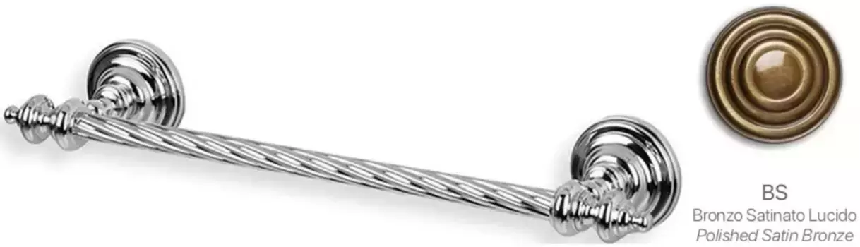 Полотенцедержатель Stil Haus Giunone G06(25) 40,5 см, бронза