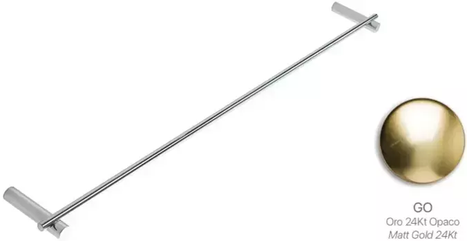 Полотенцедержатель Stil Haus Hashi HS05(18) 60 см, золотой матовый