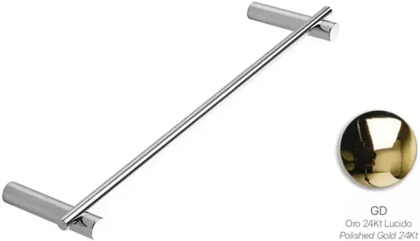 Полотенцедержатель Stil Haus Hashi HS06(16) 30 см, золотой